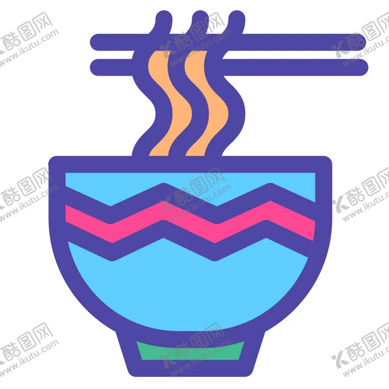 编号：37319706281822341994【酷图网】源文件下载-面条餐饮标志图形图标装饰素材