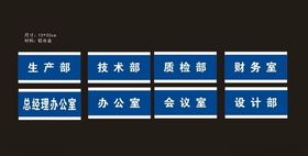 科室牌