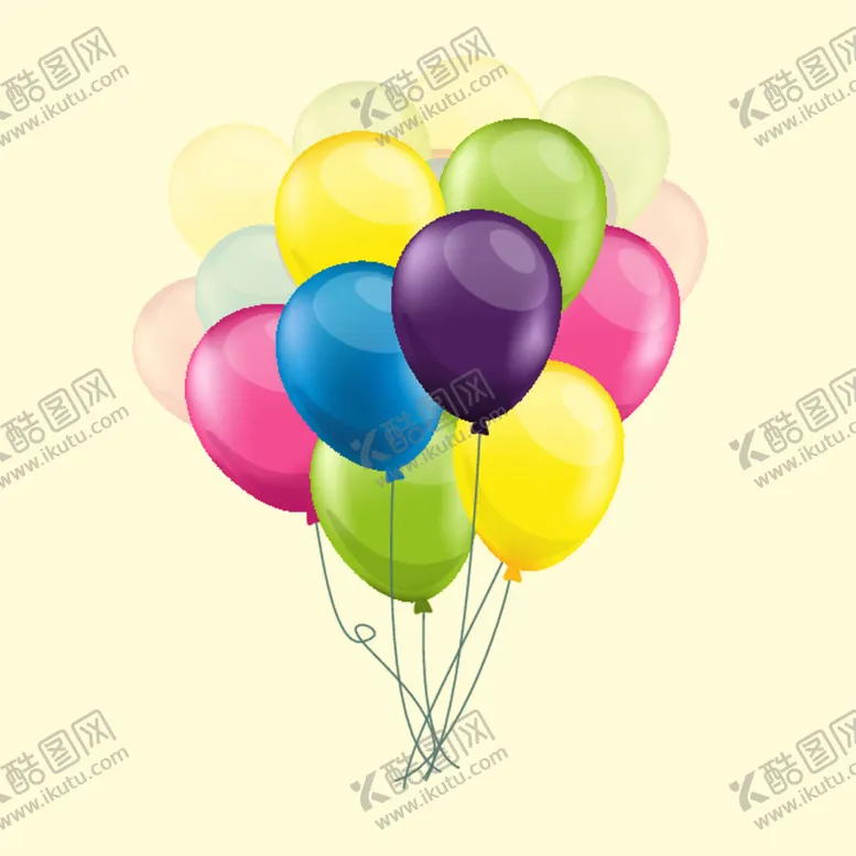 编号：95524812291538516676【酷图网】源文件下载-各种气球