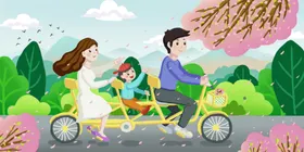 手绘樱花