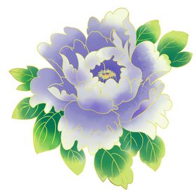 中国古风传统花鸟图案