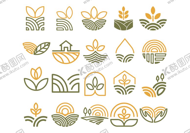 编号：32433204040902363020【酷图网】源文件下载-绿色创意logo