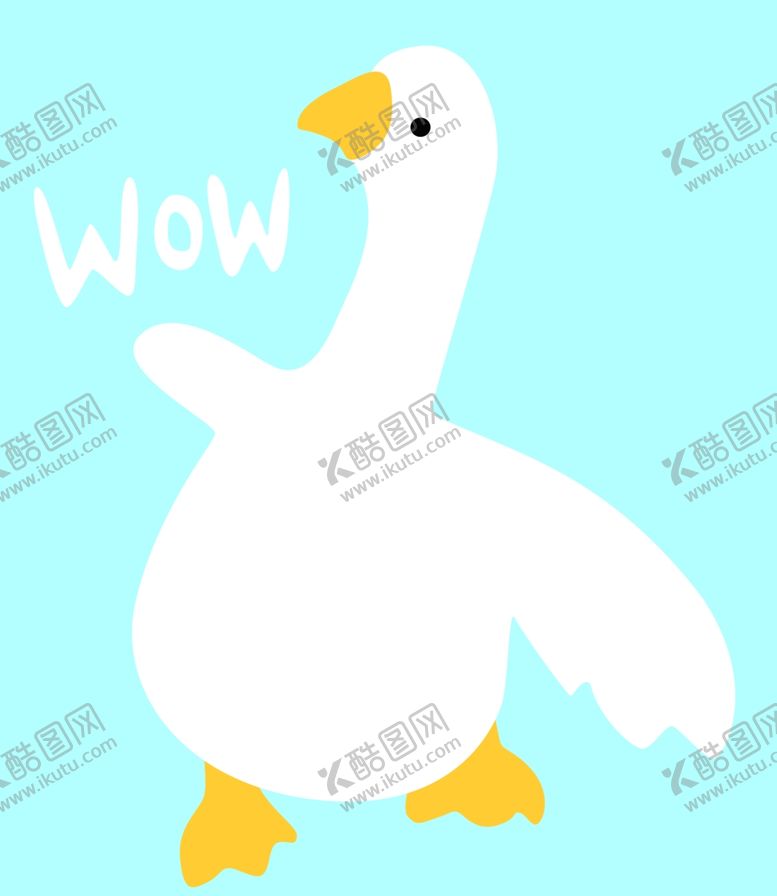 编号：88317609230438386930【酷图网】源文件下载-卡通鸭子