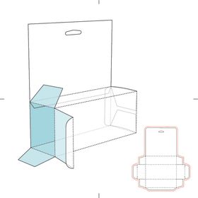 纸盒包装布局刀线图