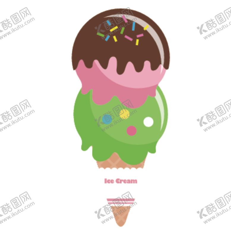 编号：50263210011535528610【酷图网】源文件下载-卡通点心蛋糕插画