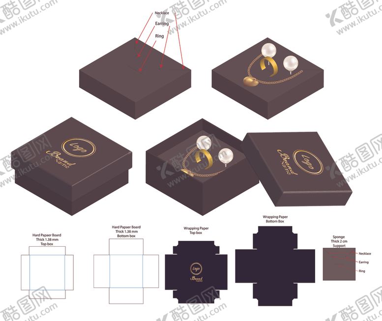 编号：77247109160108495339【酷图网】源文件下载-包装盒刀模