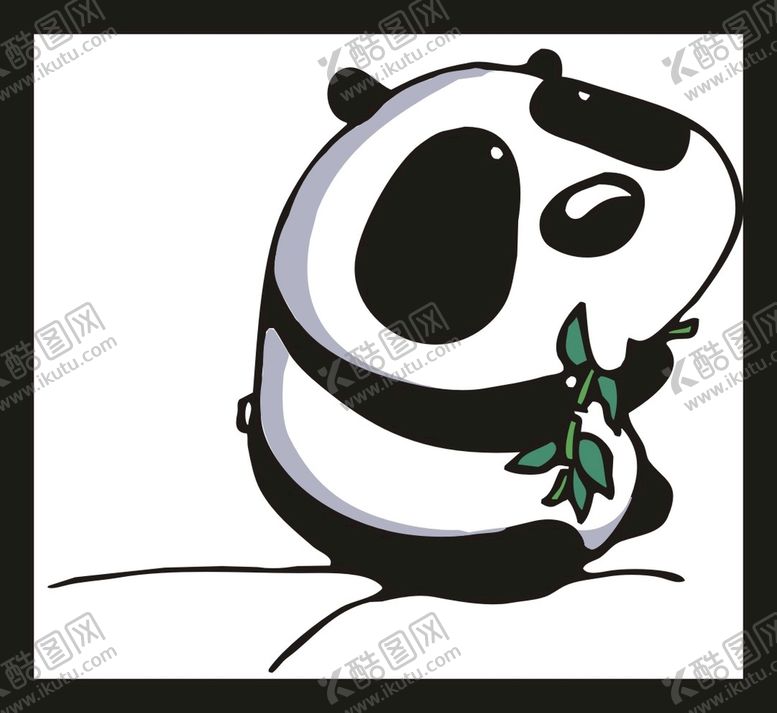编号：83226302010321216006【酷图网】源文件下载-手绘卡通熊猫