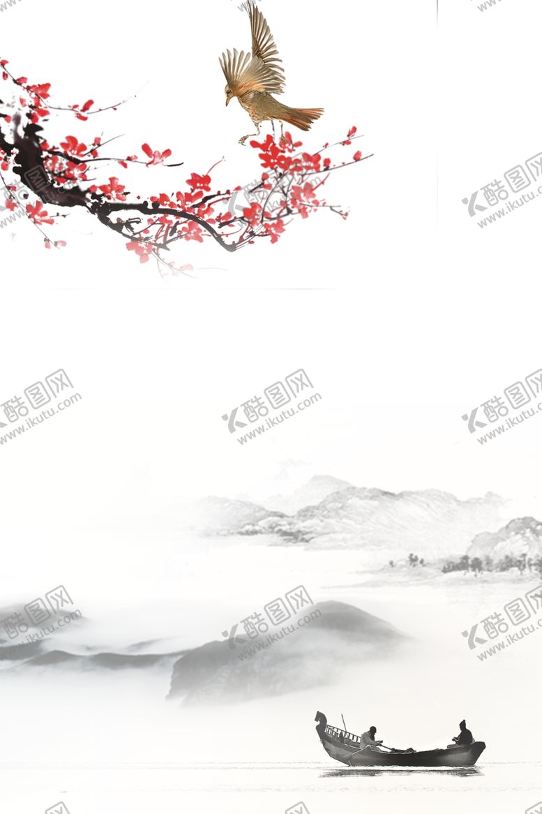 编号：53356907092147208490【酷图网】源文件下载-山水花