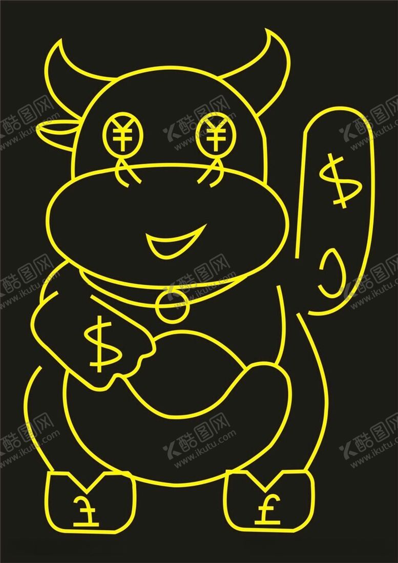 编号：26011312182036324709【酷图网】源文件下载-牛矢量画