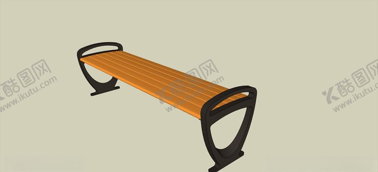 编号：58504309130336207028【酷图网】源文件下载-公园坐凳座椅