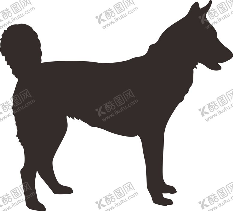 编号：60376209190450551226【酷图网】源文件下载-狗剪影