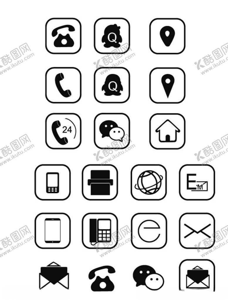 编号：46888403311705549765【酷图网】源文件下载-电话图标