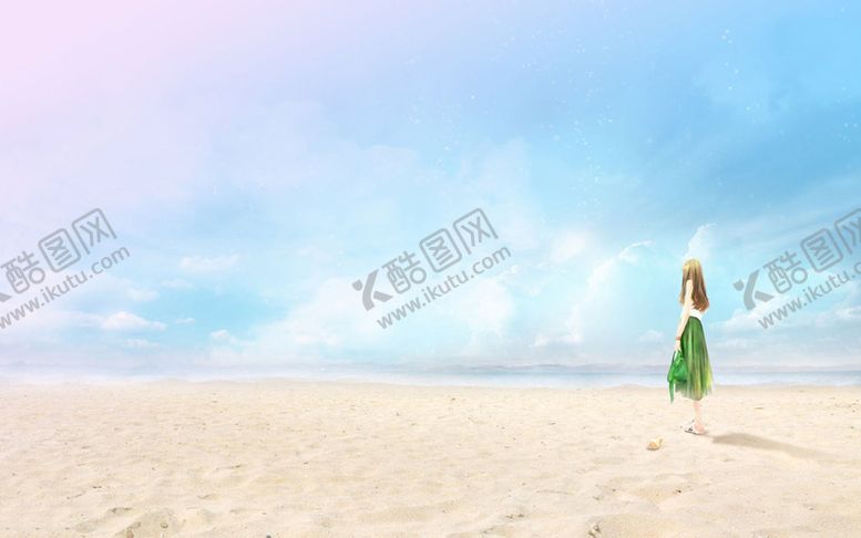 编号：21859007121919338096【酷图网】源文件下载-沙滩美景