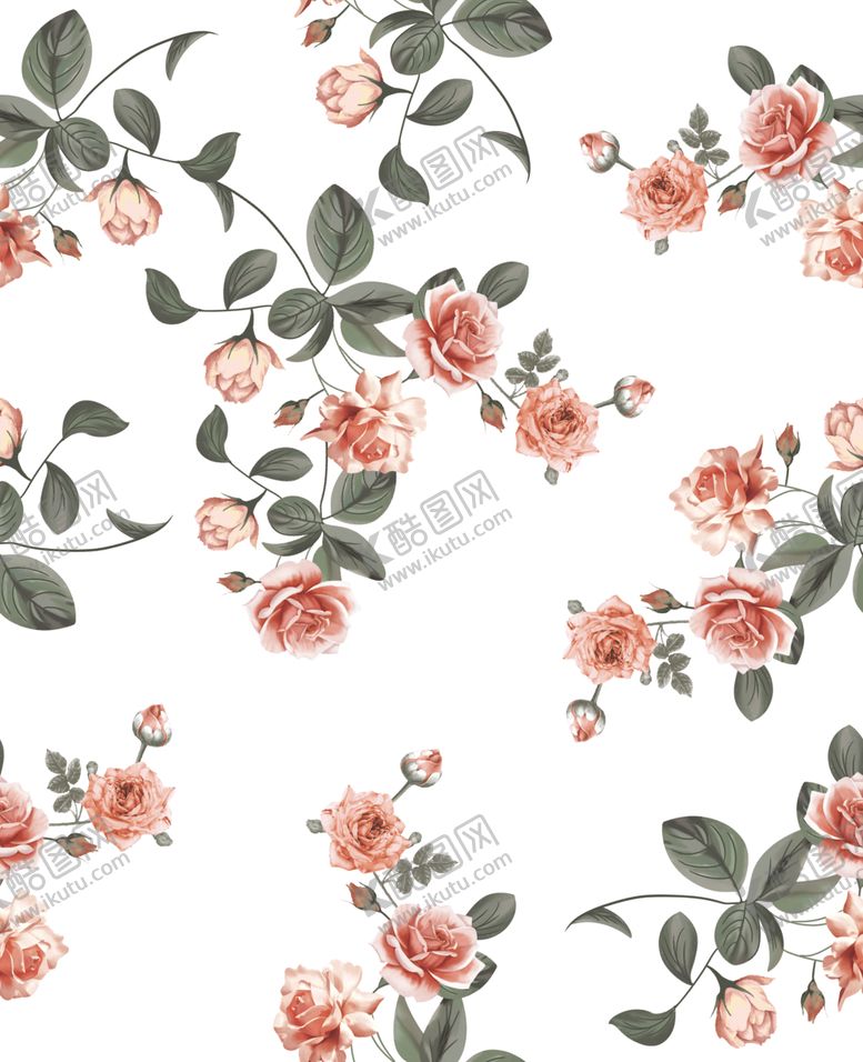 编号：92809407031658449180【酷图网】源文件下载-手绘花