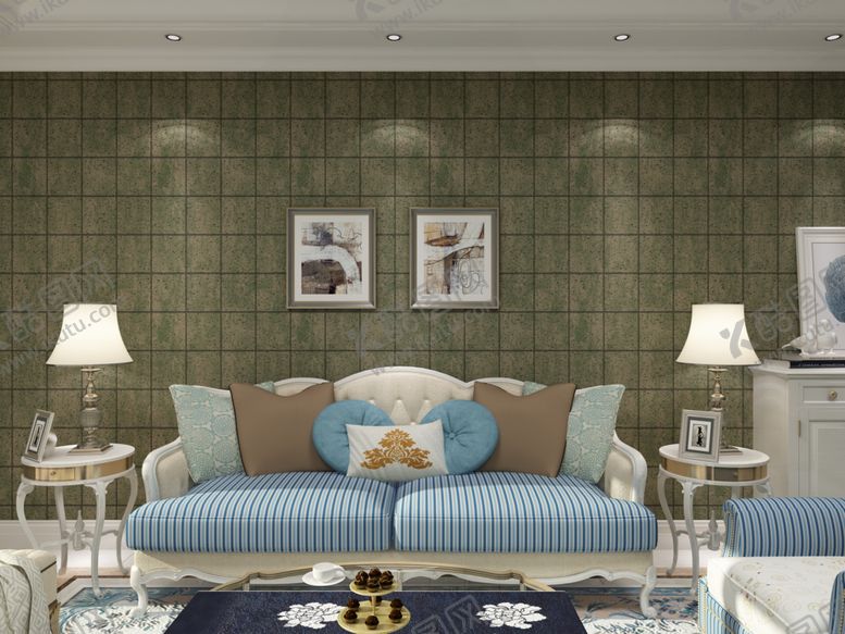 编号：42464104010652291983【酷图网】源文件下载-现代简约风温馨客厅一角