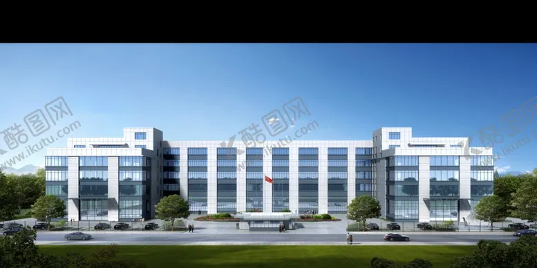 编号：12729603300524085866【酷图网】源文件下载-厂房工业园区园区效果图