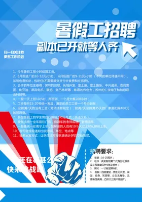 招聘餐饮广告会夜场