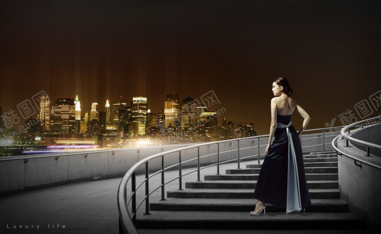 编号：19196610071141387791【酷图网】源文件下载-高端豪华别墅生活区