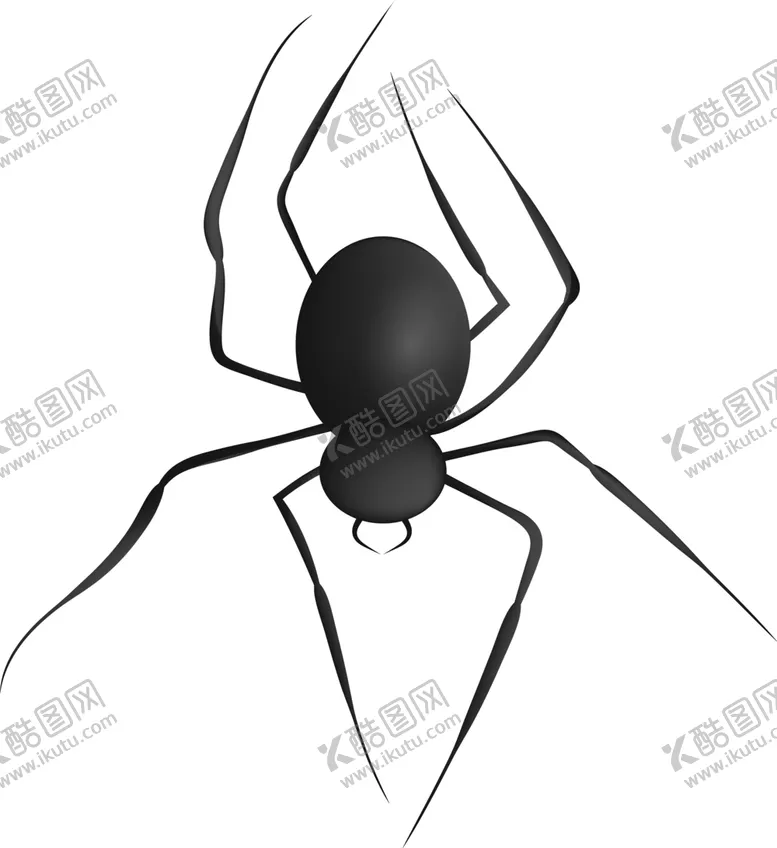 编号：95820202092136415643【酷图网】源文件下载-卡通可爱蜘蛛