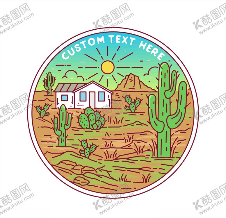 编号：26556009221240384767【酷图网】源文件下载-沙漠仙人掌