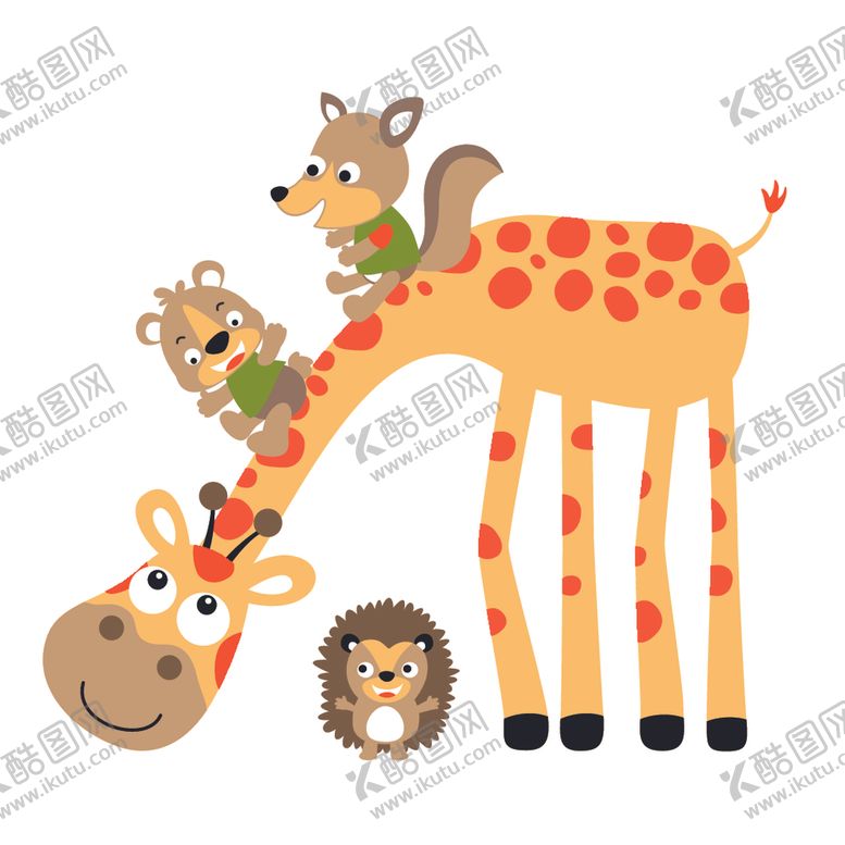 编号：38168506181100372946【酷图网】源文件下载-卡通动物