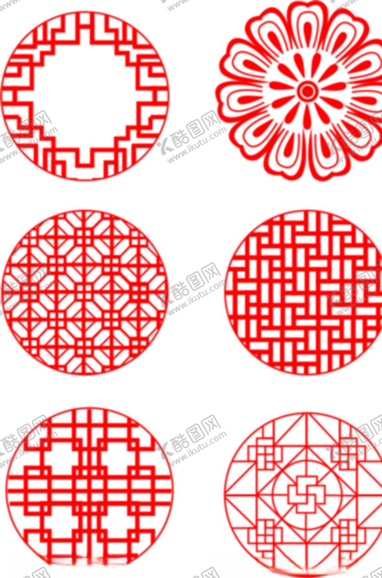 编号：26578405090952141227【酷图网】源文件下载-中国风边框花朵素材设计元素