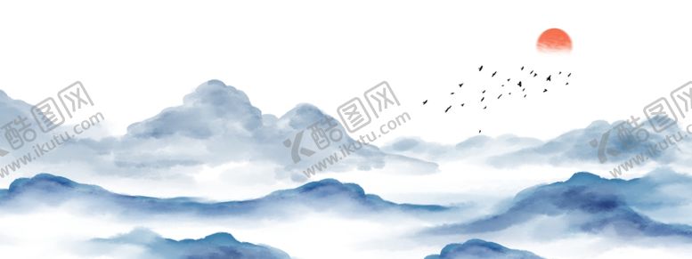 编号：82461701251556187166【酷图网】源文件下载-水墨山水