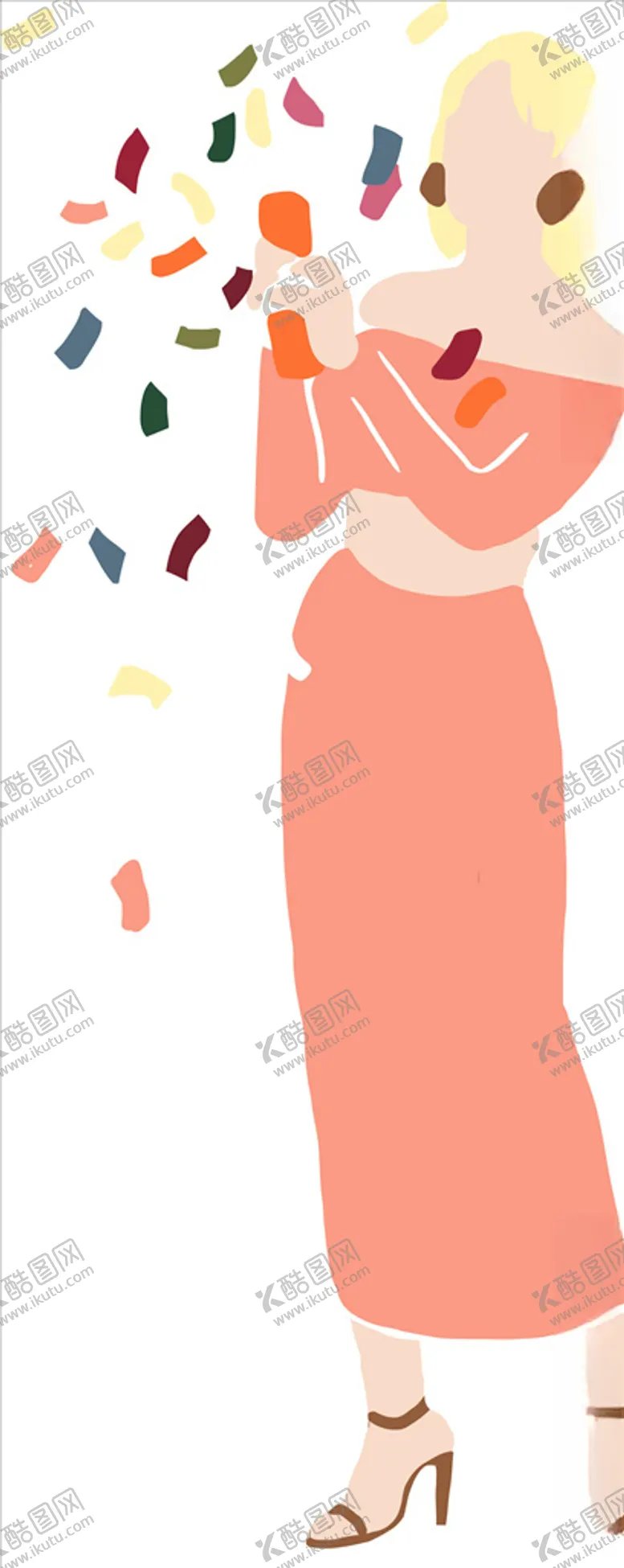 编号：19609103281113368314【酷图网】源文件下载-潮流人物造型