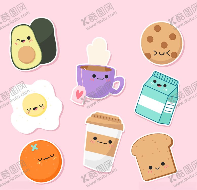 编号：42992407092204598394【酷图网】源文件下载-可爱食物