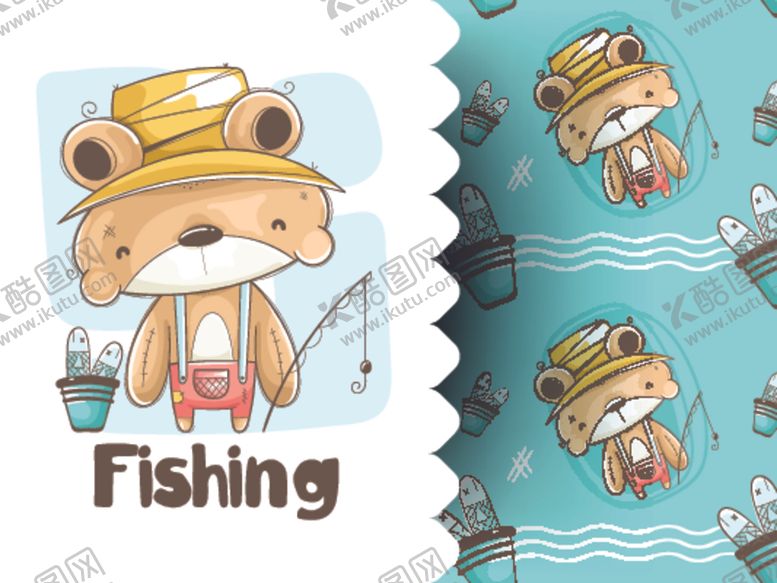 编号：33657709290241532217【酷图网】源文件下载-卡通动物图案