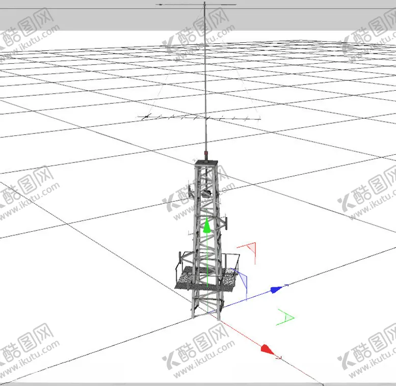 编号：99861701271301239330【酷图网】源文件下载-C4D模型高塔