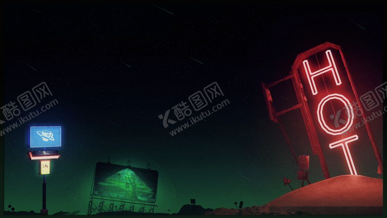 编号：22101810271911197233【酷图网】源文件下载-赛博朋克风未来科技插画