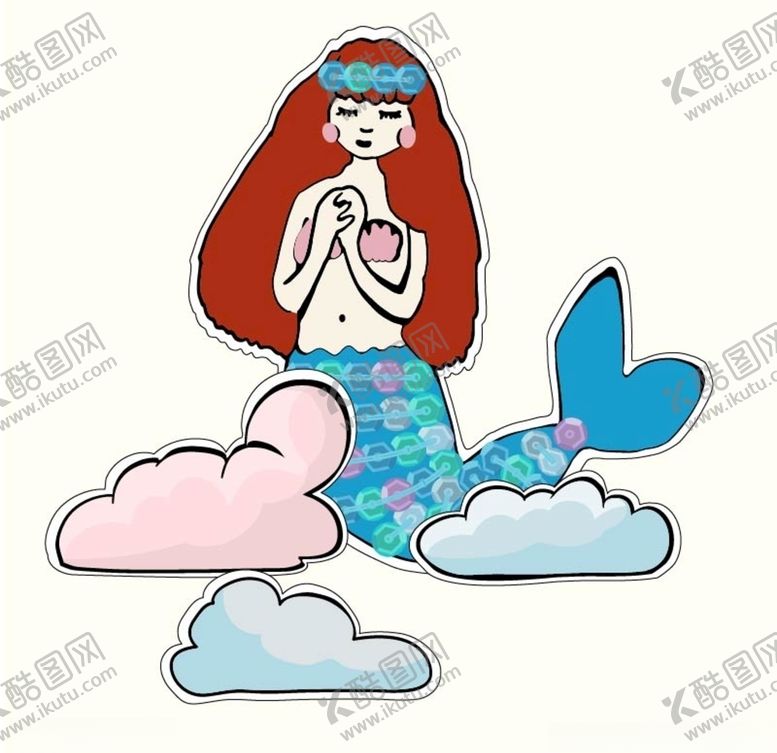 编号：68436309241425138333【酷图网】源文件下载-美人鱼