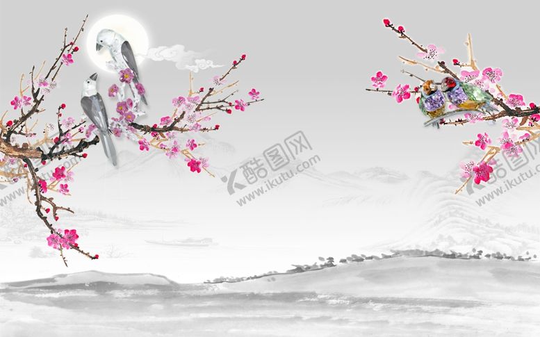 编号：91387909271945159859【酷图网】源文件下载-装饰画背景墙