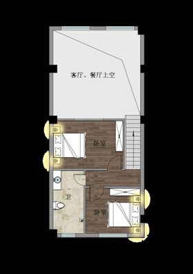 编号：56372809270707187035【酷图网】源文件下载-A户型图二层