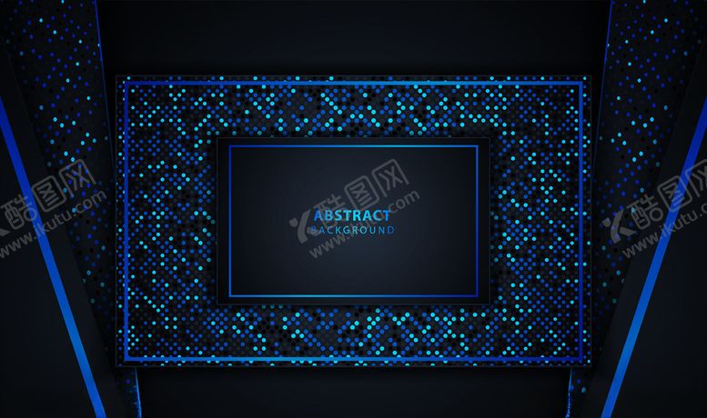 编号：73002909171410452797【酷图网】源文件下载-深蓝质感背景