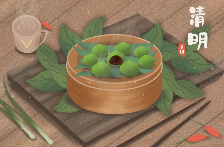 编号：54419501261126517790【酷图网】源文件下载-清明节插画