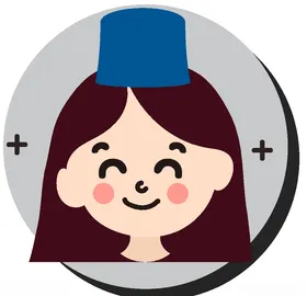 卡通女孩头像造型设计人物