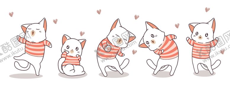 编号：18254711011404406262【酷图网】源文件下载-卡通小猫