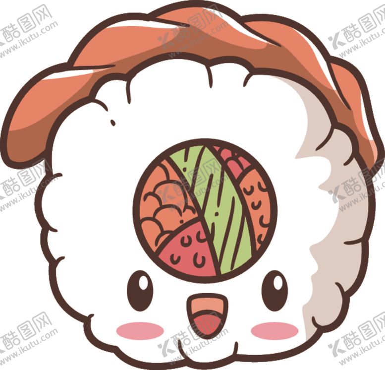 编号：22598110221120221904【酷图网】源文件下载-卡哇伊美食