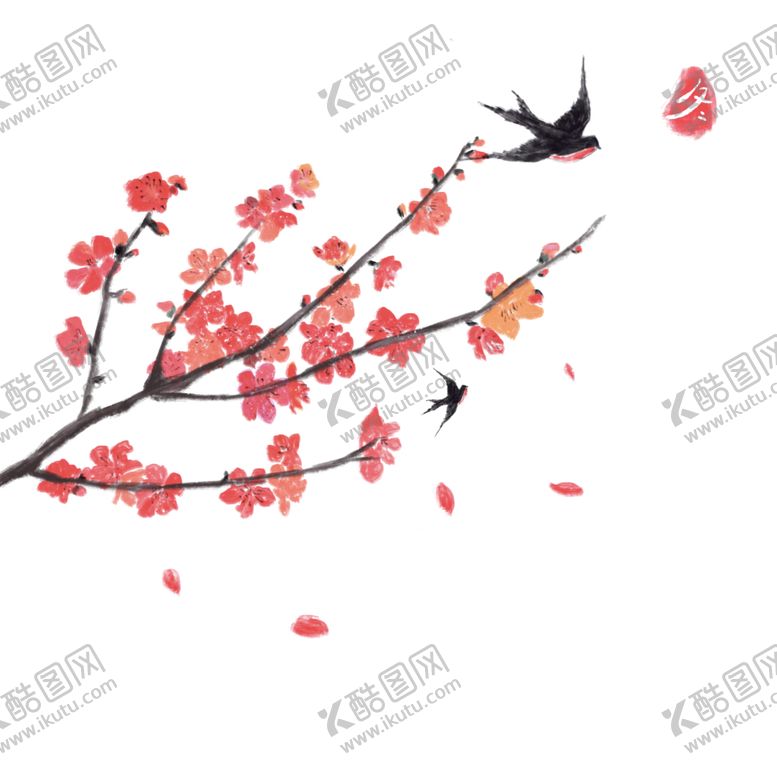 编号：71740005030814148317【酷图网】源文件下载-梅花元素