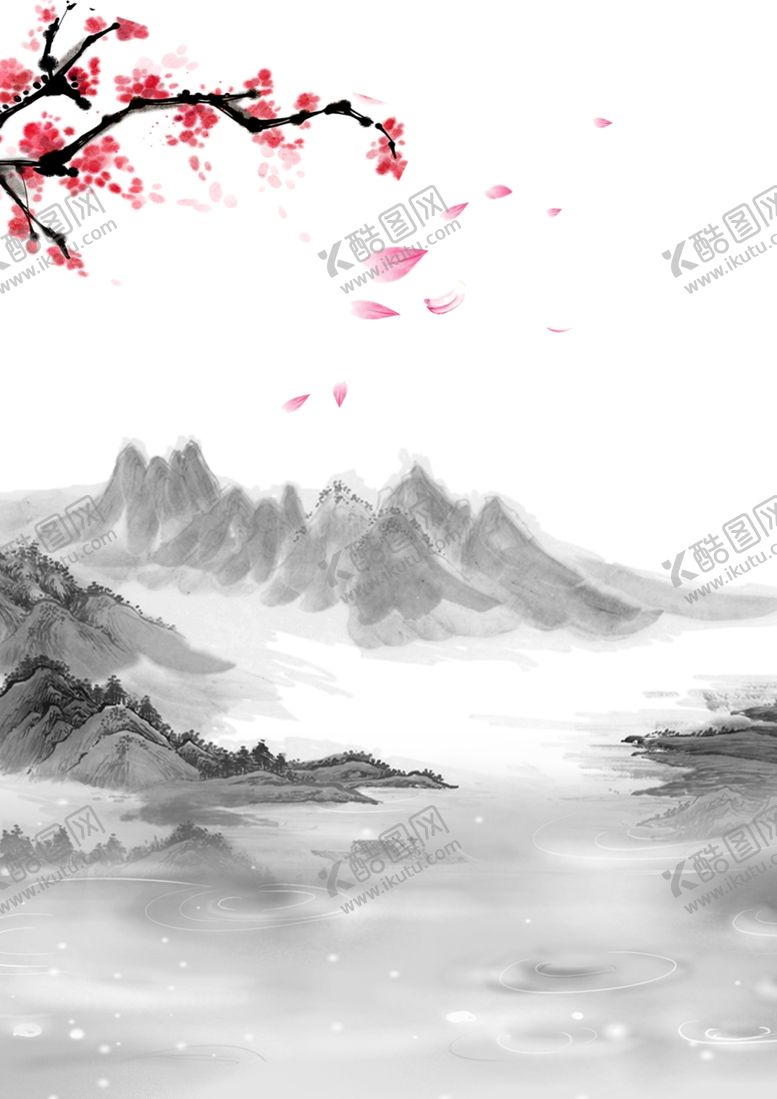 编号：68837010040245376566【酷图网】源文件下载-中国山水墨画