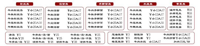 编号：92561401251726143103【酷图网】源文件下载-粉丝汤面汤手擀面米线