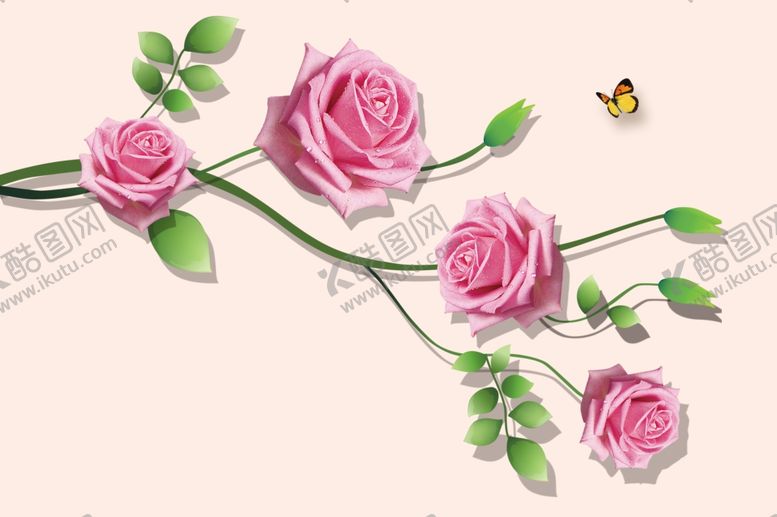 编号：15152509222213461273【酷图网】源文件下载-玫瑰花