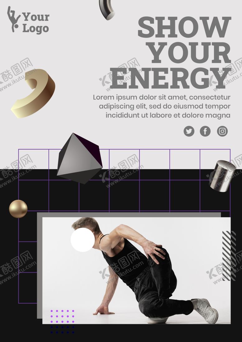 编号：71676409261140589624【酷图网】源文件下载-舞蹈海报