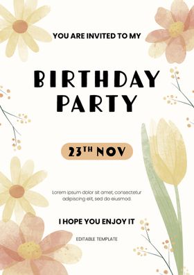 紫色生日新春派对聚会party