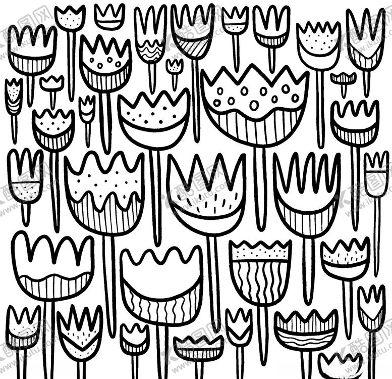 编号：15857511012113447069【酷图网】源文件下载-抽象叶子图案