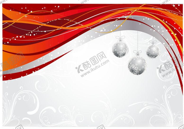 编号：22445704041128047400【酷图网】源文件下载-动感线条与装饰球背景图
