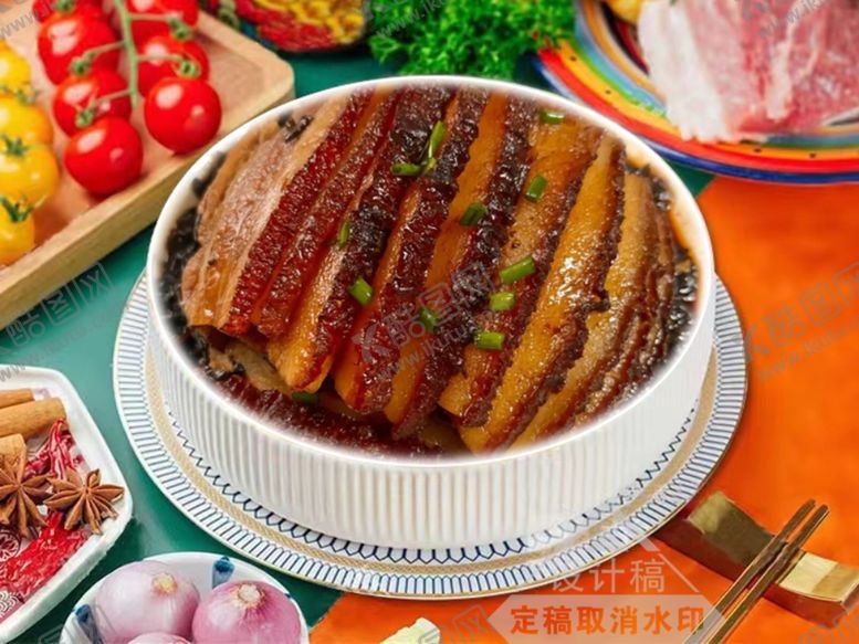 编号：59717202061443428175【酷图网】源文件下载-卤肉饭图片