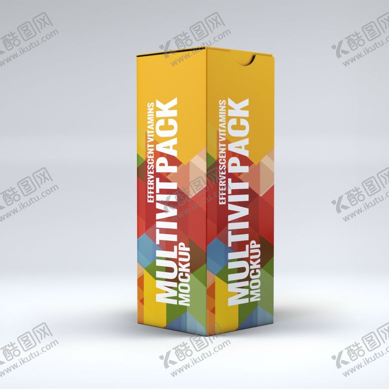 编号：61374010300901209054【酷图网】源文件下载-纸盒零食包装贴图样机